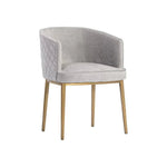 Cornella Fabric Dining Armchair - LOOMLAN - SUNPAN - Dining Chairs