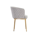 Cornella Fabric Dining Armchair - LOOMLAN - SUNPAN - Dining Chairs