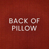 Cotillion Red Throw Pillow With Insert - LOOMLAN - D.V. Kap - Throw Pillows
