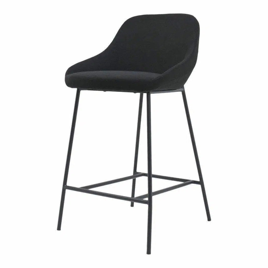 Counter Stool Black Contemporary - LOOMLAN - Moe's Home - Counter Stools