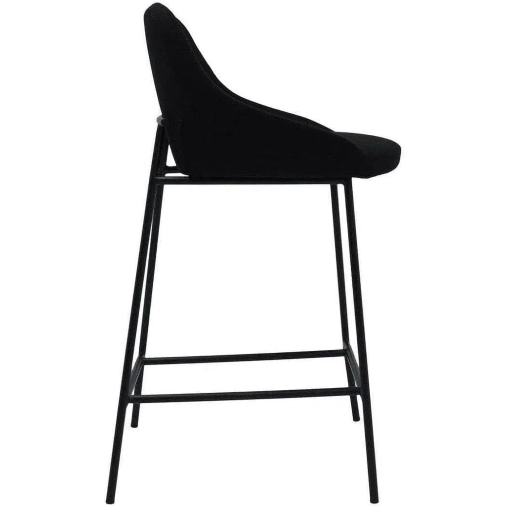 Counter Stool Black Contemporary - LOOMLAN - Moe's Home - Counter Stools