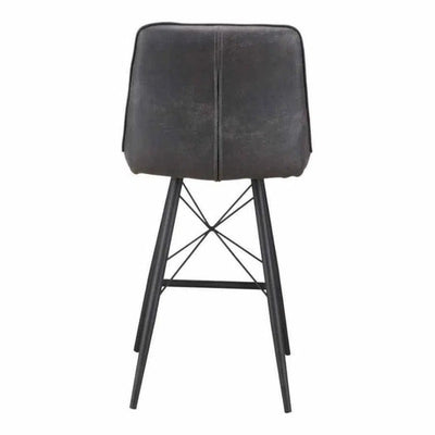 Counter Stool Grey Industrial - LOOMLAN - Moe's Home - Counter Stools