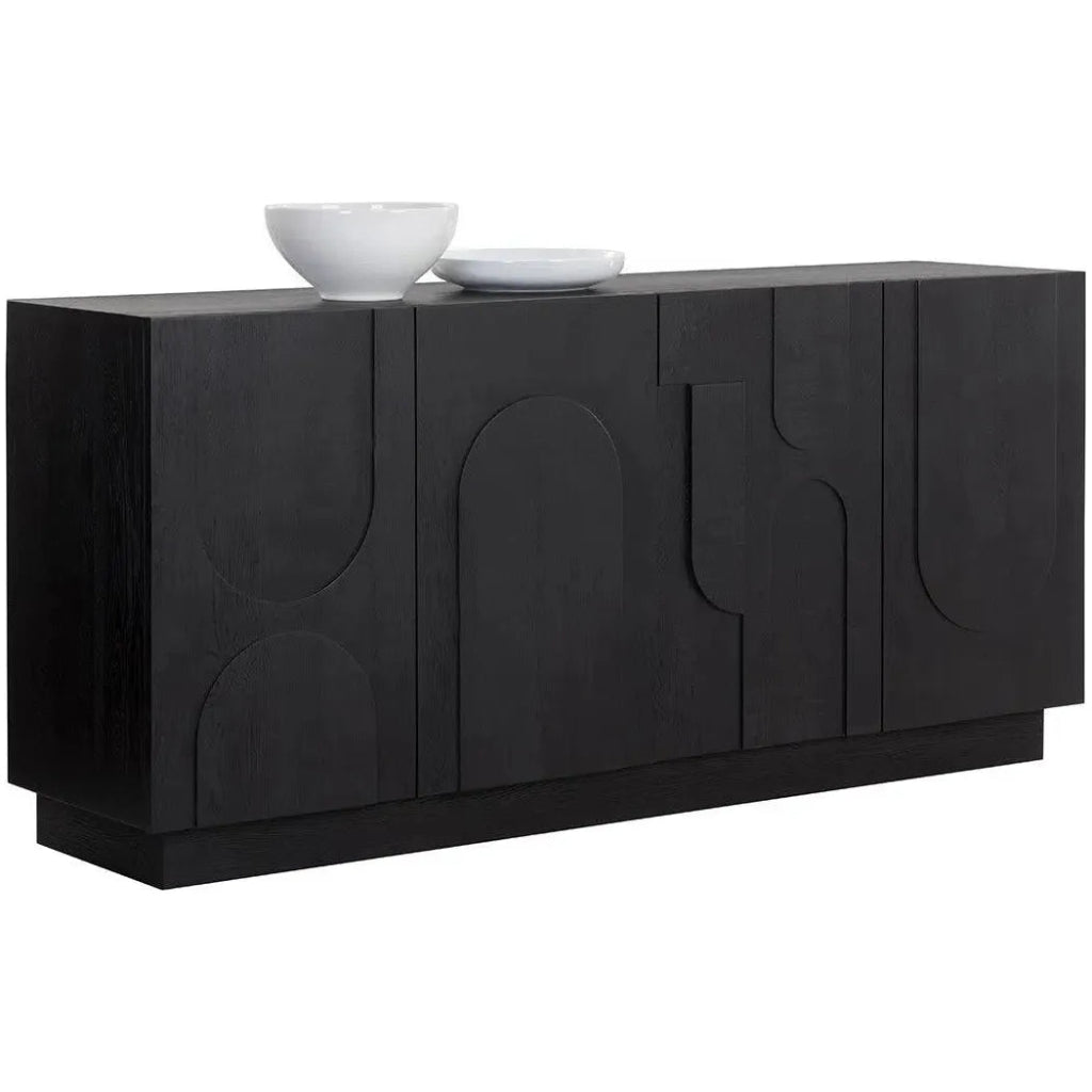 Cove Wooden Scandinavian Designed Sideboard - LOOMLAN - SUNPAN - Sideboards