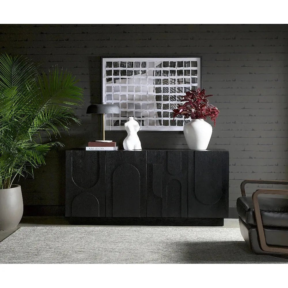 Cove Wooden Scandinavian Designed Sideboard - LOOMLAN - SUNPAN - Sideboards