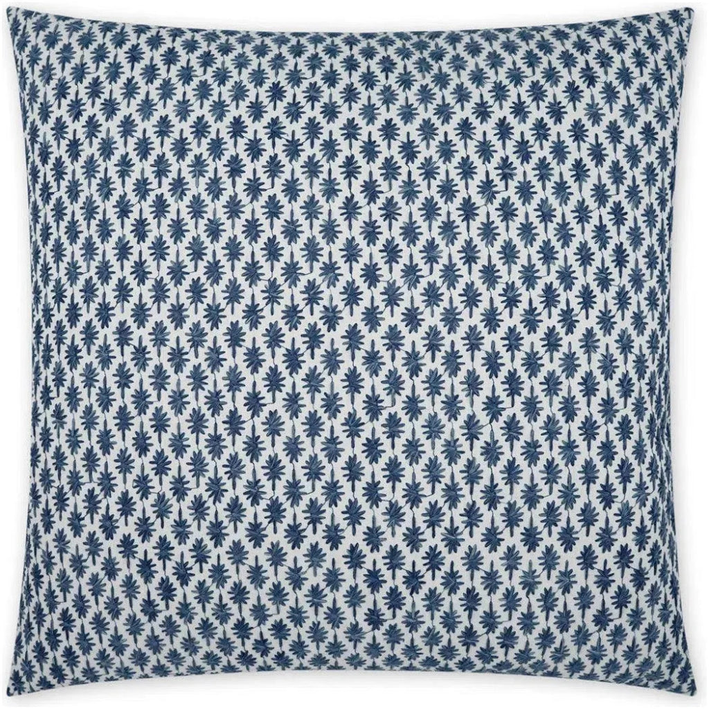 Crest Haven Beach Global Blue Large Throw Pillow Insert - LOOMLAN - D.V. Kap - Throw Pillows