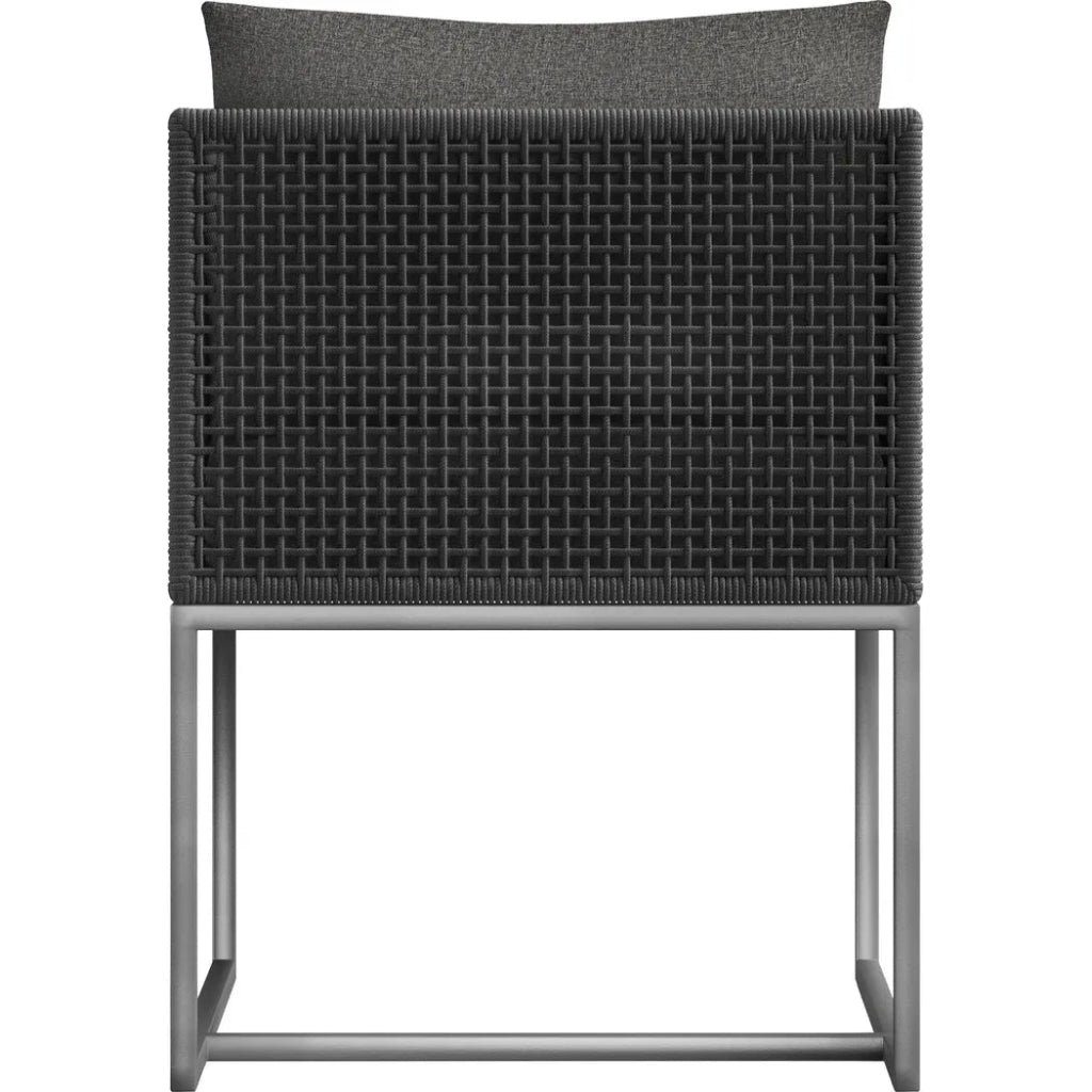 Crete Fabric Outdoor Dining Armchair - LOOMLAN - SUNPAN - Outdoor Dining Chairs