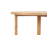 Cross Legs Nesting Teak Patio Side Table - LOOMLAN - HiTeak - Outdoor Side Tables