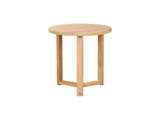 Cross Legs Nesting Teak Patio Side Table - LOOMLAN - HiTeak - Outdoor Side Tables