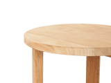 Cross Legs Nesting Teak Patio Side Table - LOOMLAN - HiTeak - Outdoor Side Tables