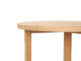 Cross Legs Nesting Teak Patio Side Table - LOOMLAN - HiTeak - Outdoor Side Tables
