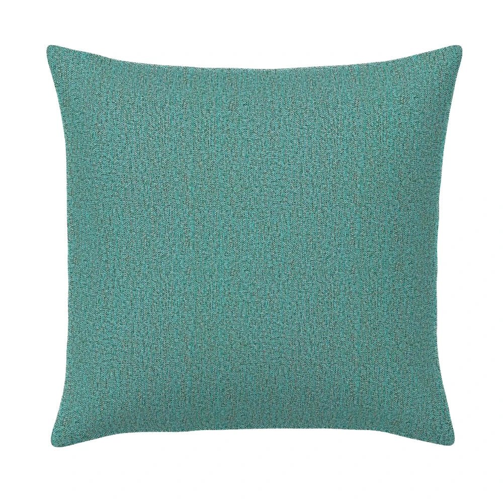 Crosshatch Lagoon Handmade Outdoor Pillow - LOOMLAN - Earnest Collection - Outdoor Pillows