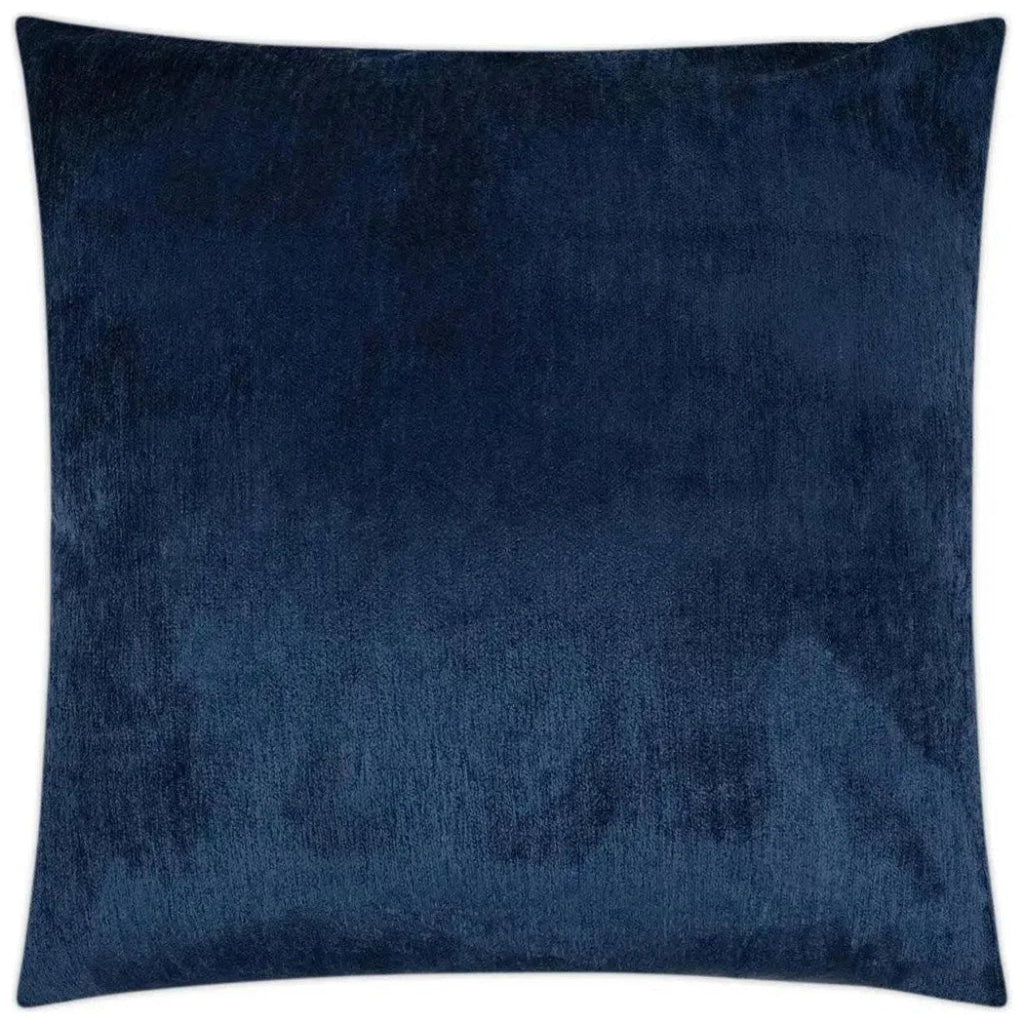 Cuddle Indigo Solid Navy Large Throw Pillow Insert - LOOMLAN - D.V. Kap - Throw Pillows