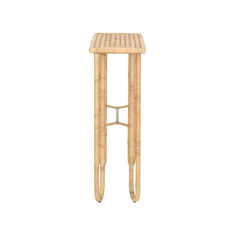Cuixmala Natrural Rattan Crafted Console Table - LOOMLAN - Wildwood - Console Tables
