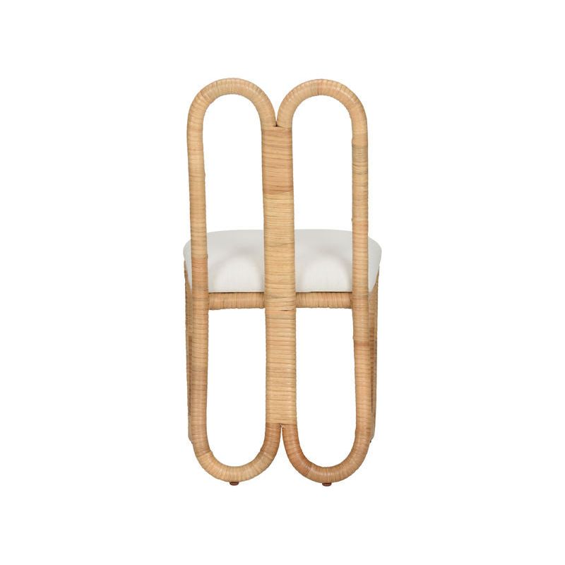 Cuixmala Natural Rattan Frame Dining Chair - LOOMLAN - Wildwood - Dining Chairs