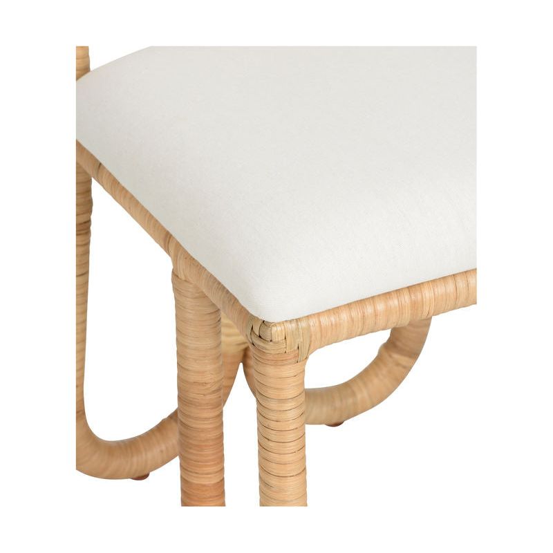 Cuixmala Natural Rattan Frame Dining Chair - LOOMLAN - Wildwood - Dining Chairs