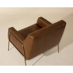 Cybil Leather Lounge Chair - LOOMLAN - SUNPAN - Accent Chairs