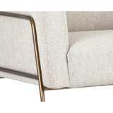 Cybil Leather Lounge Chair - LOOMLAN - SUNPAN - Accent Chairs