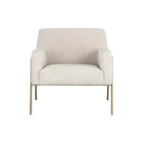 Cybil Leather Lounge Chair - LOOMLAN - SUNPAN - Accent Chairs