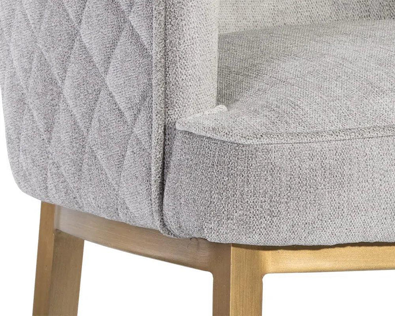 Cornella Fabric Upholstered Dining Armchair