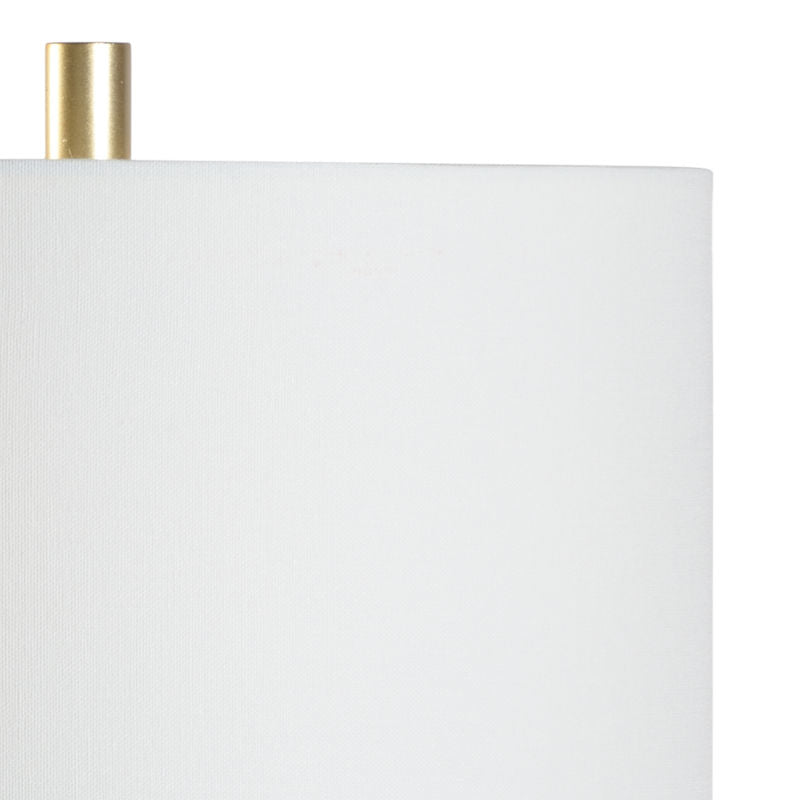 Samuel Glazed Fluted Ceramic Table Lamp