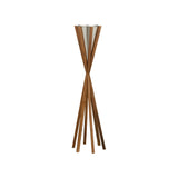 Teton Teak Wooden Design Candleholder