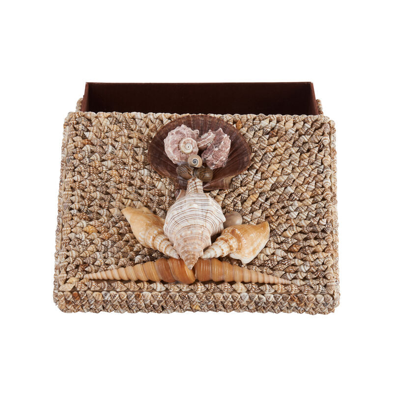 Island Shell Made Rectangular Box