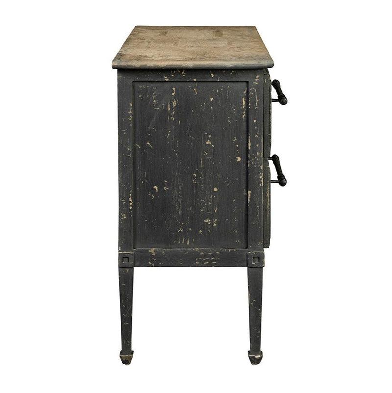 Brockton Wooden Black Chest