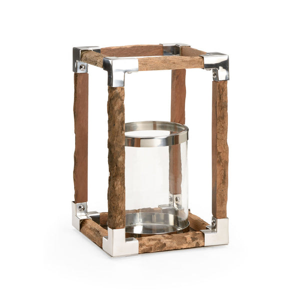 Modern Rustic Hurricane Candleholder