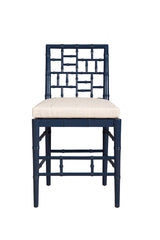 Hugo Linen Upholstered Modern Counter Stool