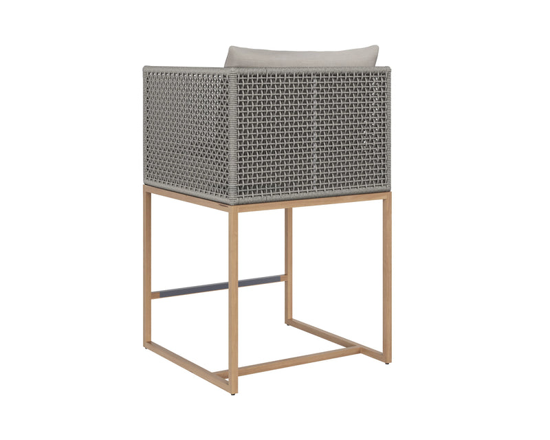 Crete Fabric Outdoor Counter Stool