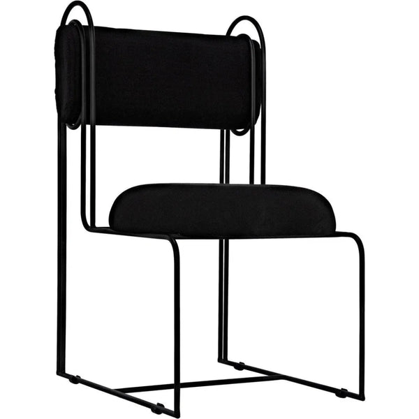 Daisy Side Chair - LOOMLAN - Noir - Dining Chairs