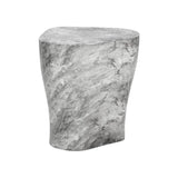 Dali Concrete Outdoor Geometric End Table - LOOMLAN - SUNPAN - Outdoor Side Tables