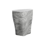 Dali Concrete Outdoor Geometric End Table - LOOMLAN - SUNPAN - Outdoor Side Tables