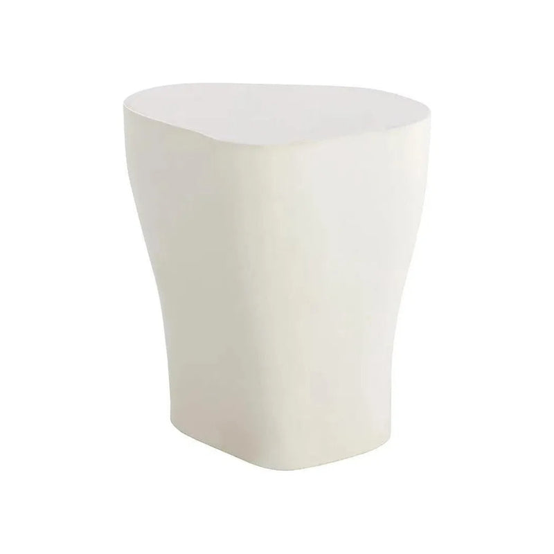 Dali Concrete Outdoor Geometric End Table - LOOMLAN - SUNPAN - Outdoor Side Tables