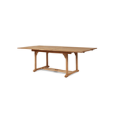 Dalton Teak Patio Family Dining Set 9PC - LOOMLAN - HiTeak - Outdoor Dining Sets