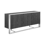 Dalton Wooden Steel Sideboard - LOOMLAN - SUNPAN - Sideboards