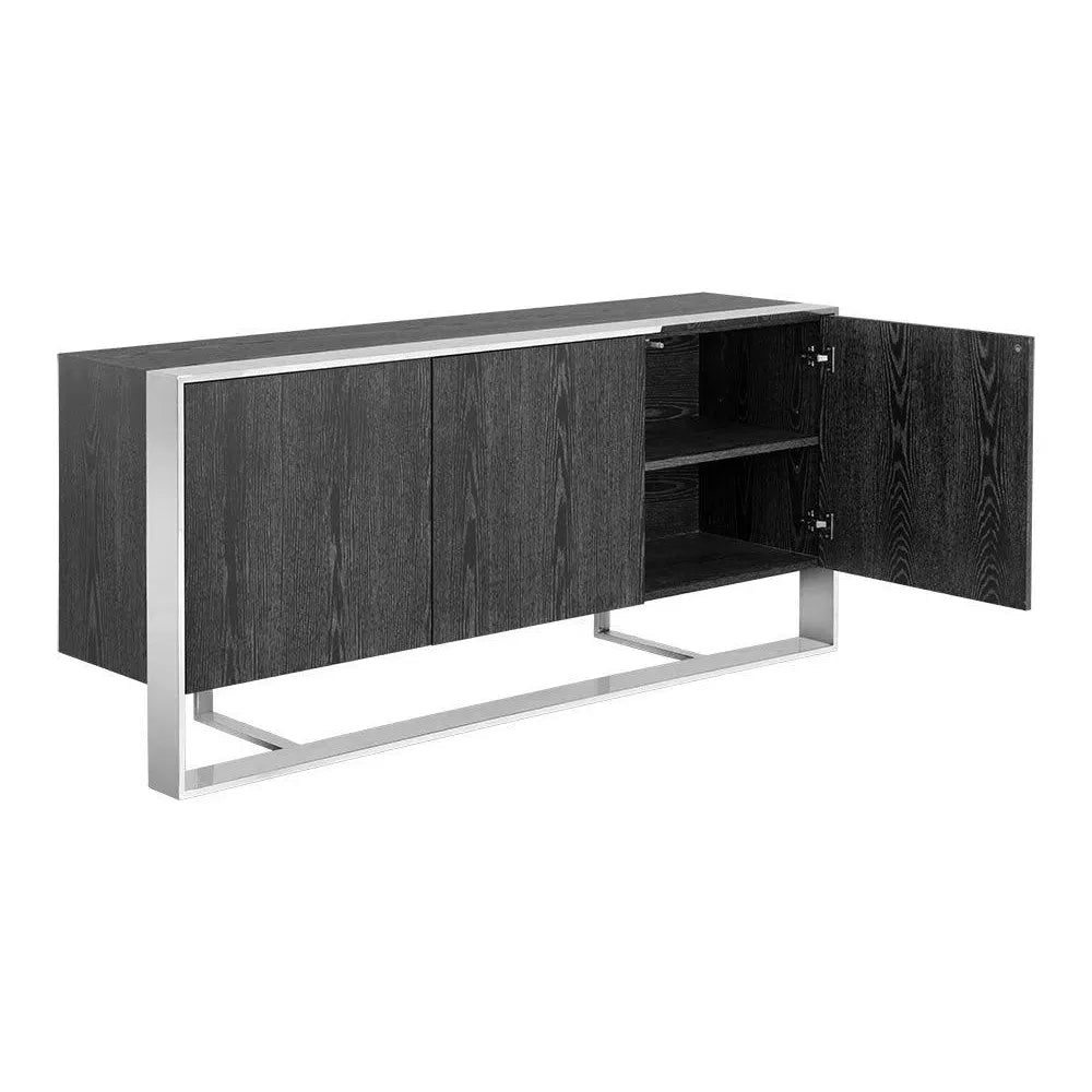 Dalton Wooden Steel Sideboard - LOOMLAN - SUNPAN - Sideboards