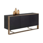 Dalton Wooden Steel Sideboard - LOOMLAN - SUNPAN - Sideboards