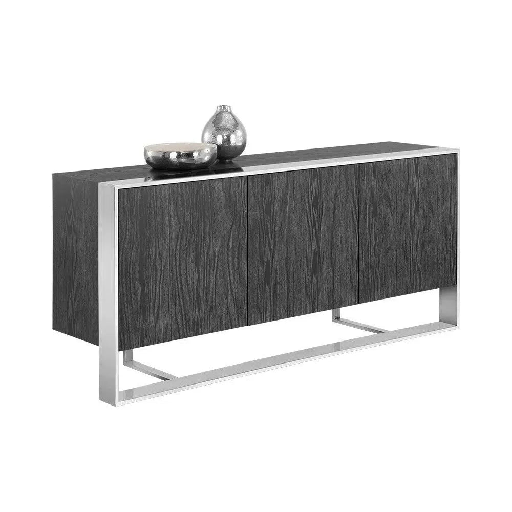 Dalton Wooden Steel Sideboard - LOOMLAN - SUNPAN - Sideboards