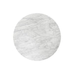 Damon Marble Top Steel Round Bistro Table - LOOMLAN - SUNPAN - Dining Tables