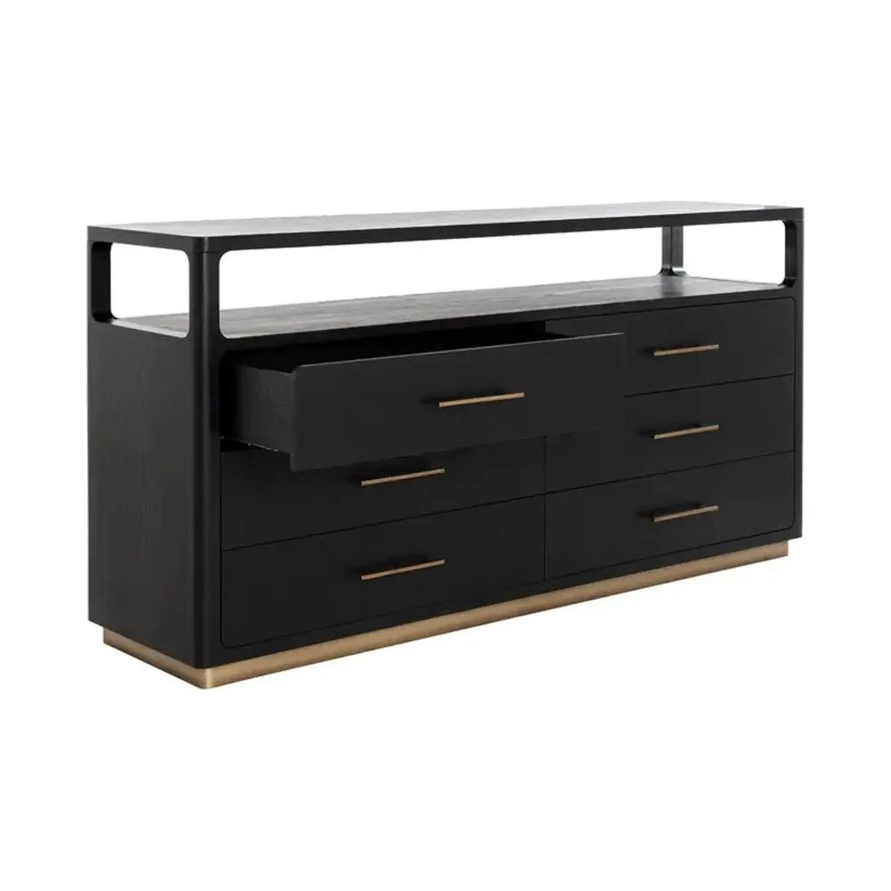 Danette Solid Wood Dresser - LOOMLAN - SUNPAN - Dressers