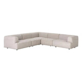 Darren Fabric Modular Corner Chair - LOOMLAN - SUNPAN - Modular Sofas