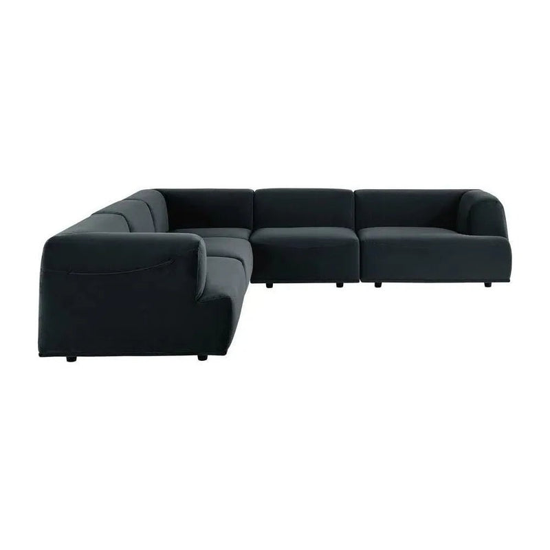 Darren Fabric Modular Corner Chair - LOOMLAN - SUNPAN - Modular Sofas