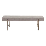 Davian Fabric Modern Backless Bench - LOOMLAN - SUNPAN - Bedroom Benches