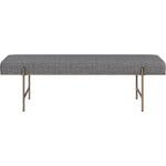 Davian Fabric Modern Backless Bench - LOOMLAN - SUNPAN - Bedroom Benches