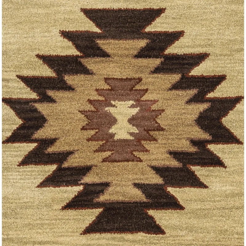 Daxy Khaki Round Area Rugs For Dining Room - LOOMLAN - LOOMLAN - Area Rugs