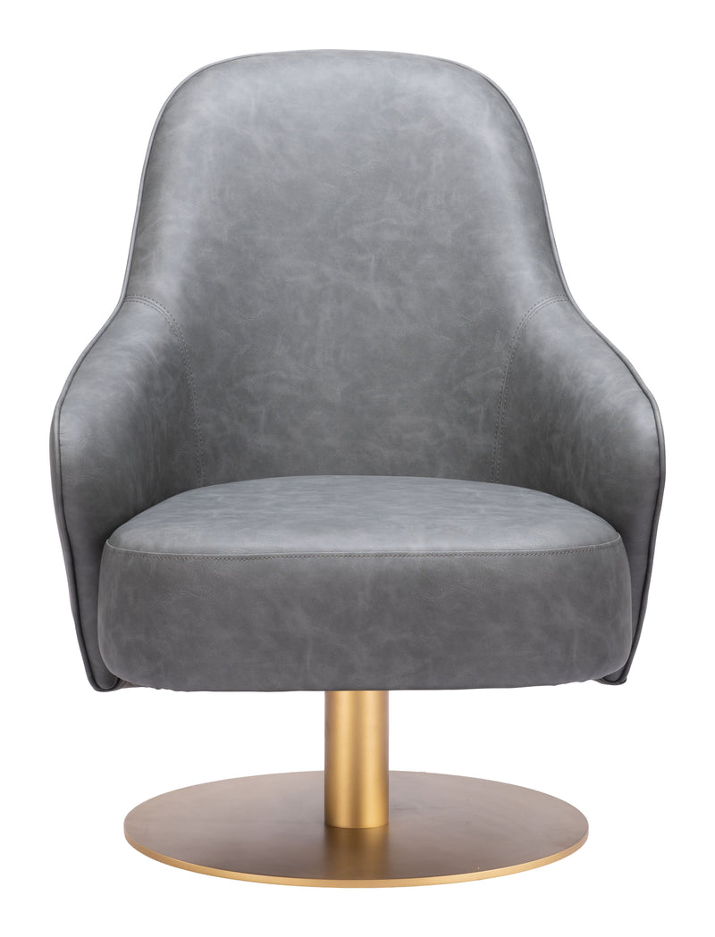 Withby Gray Armless Accent Chair