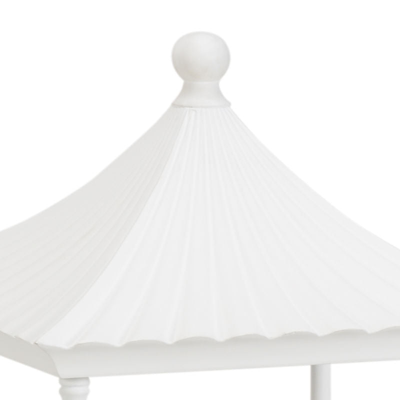 Pagoda Elegance White Shelf