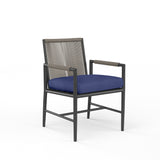 Pietra Sunbrella Outdoor Dining Arm Chair 2PC