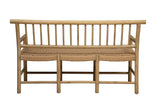 Bryson Creek Solid Wood Framed Bench